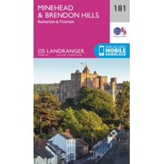 MAP,O/S Minehead & Brendon Hills (with Download)